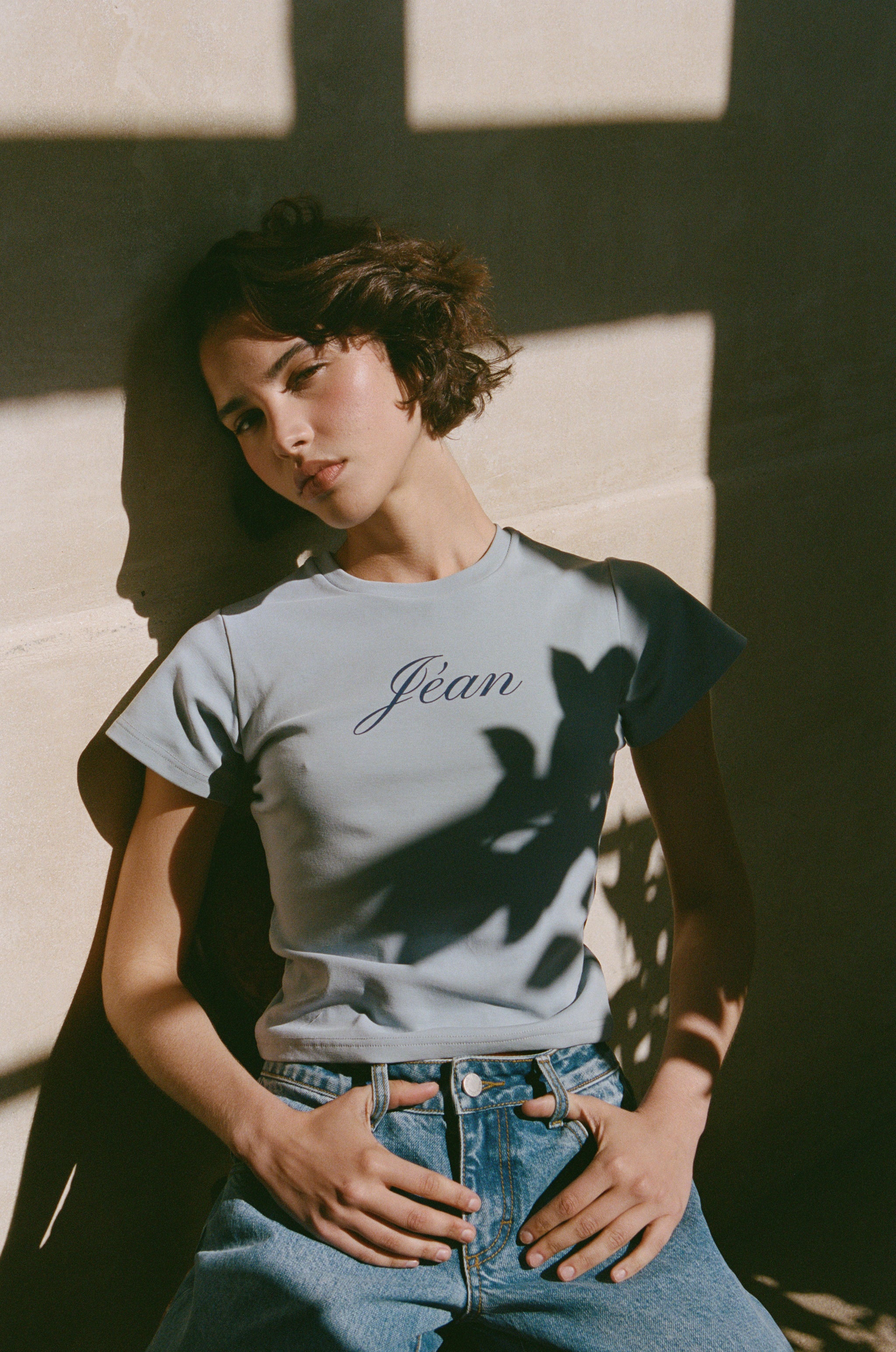 Jean Tee | Baby Blue – With Jéan