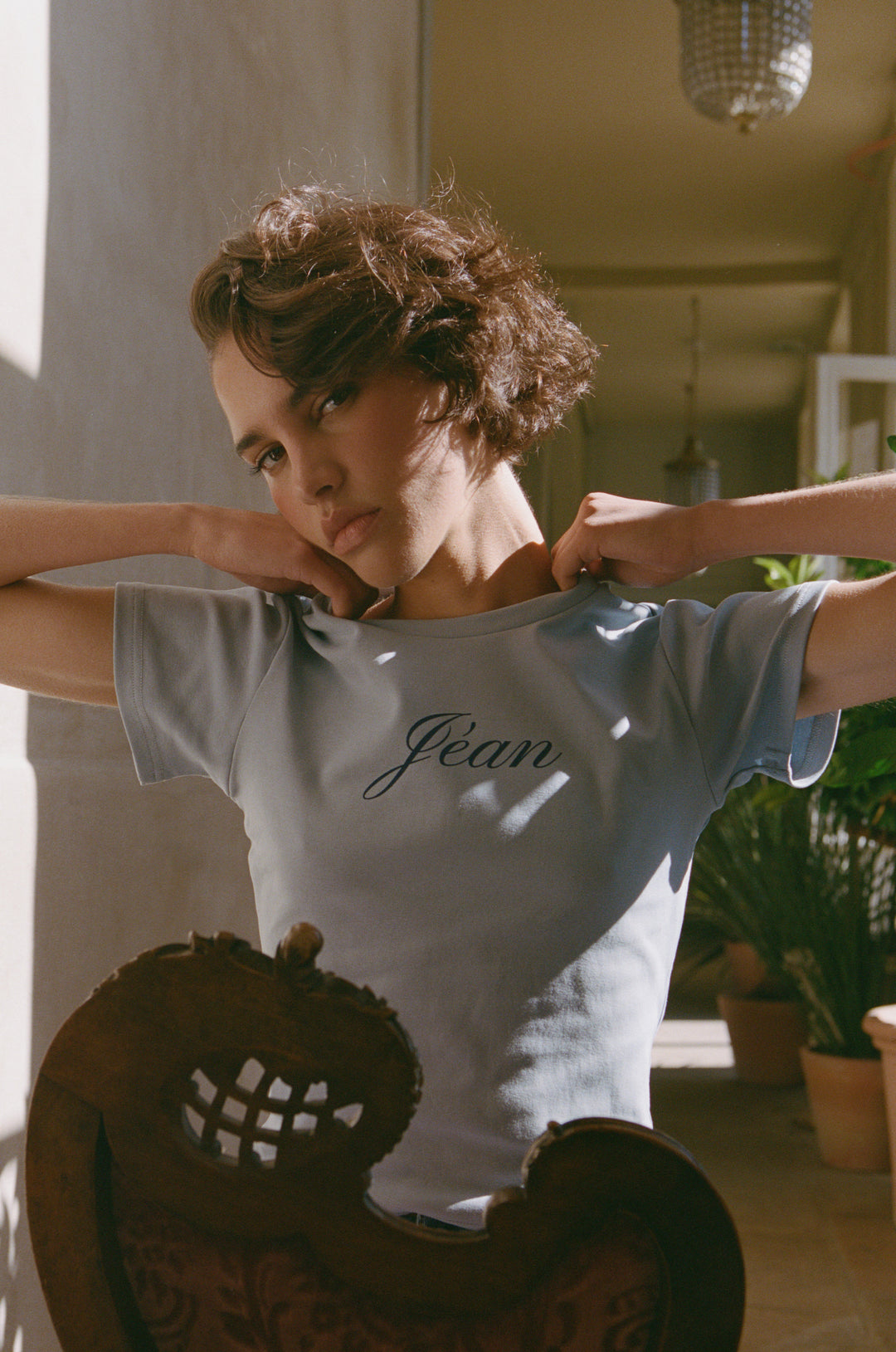 Jean Tee | Baby Blue