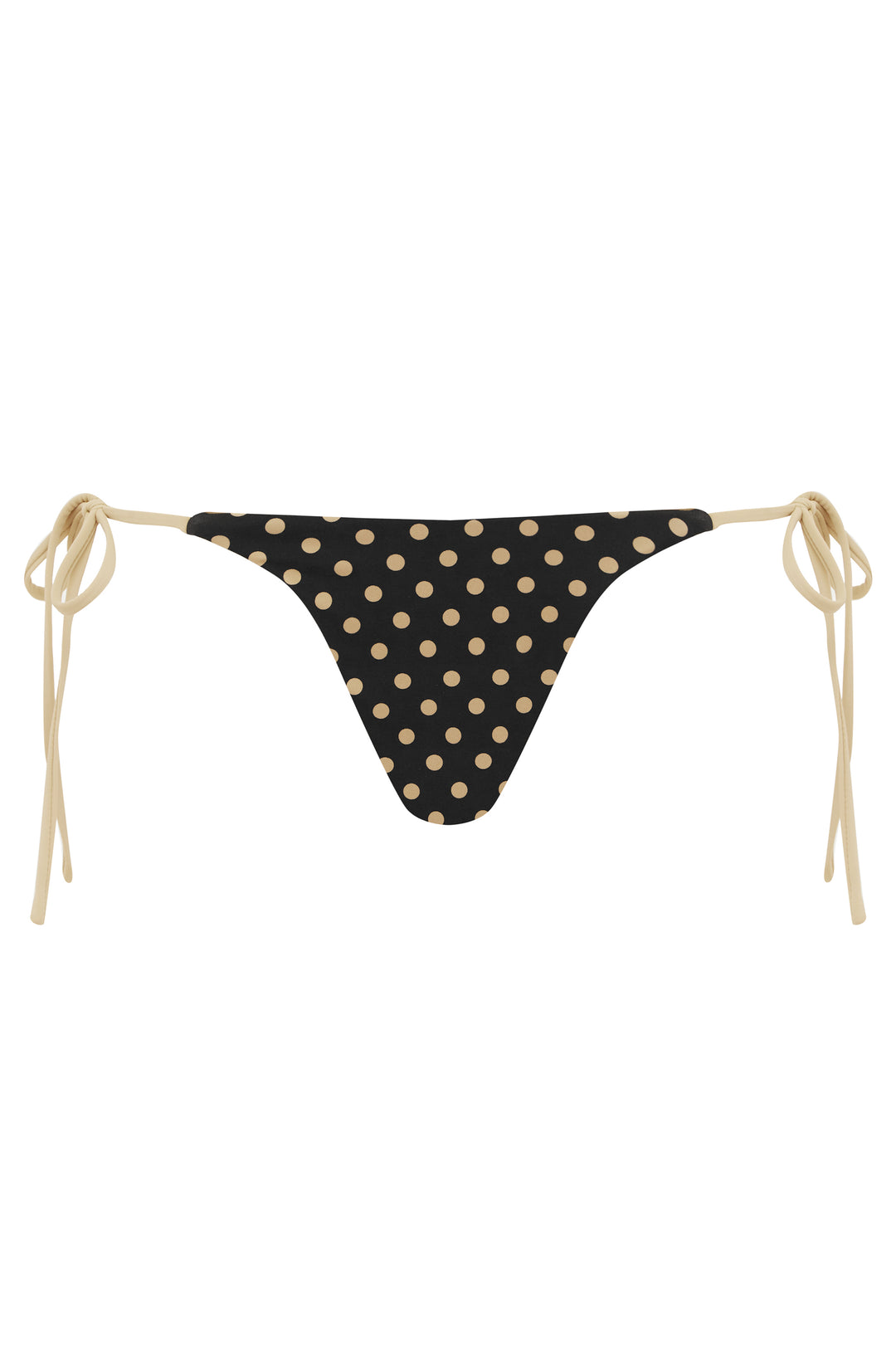 Juni Bikini Bottom | Beige Small Dot