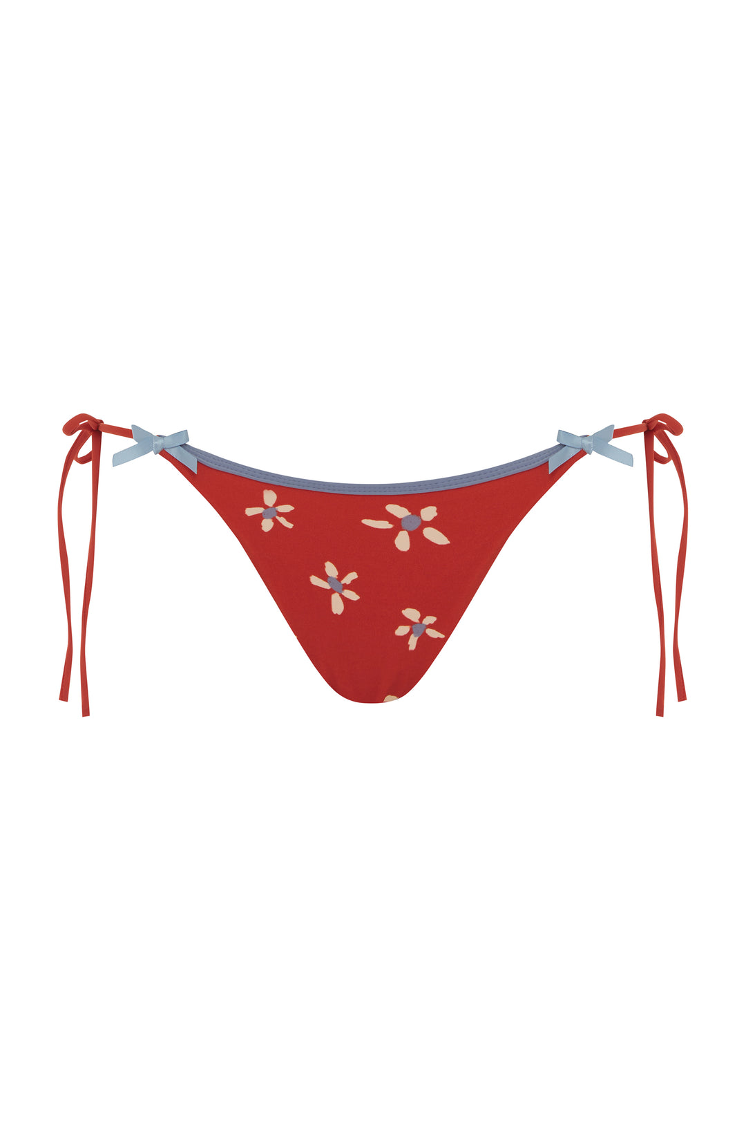 Juni Bikini Bottom | Red Bloom