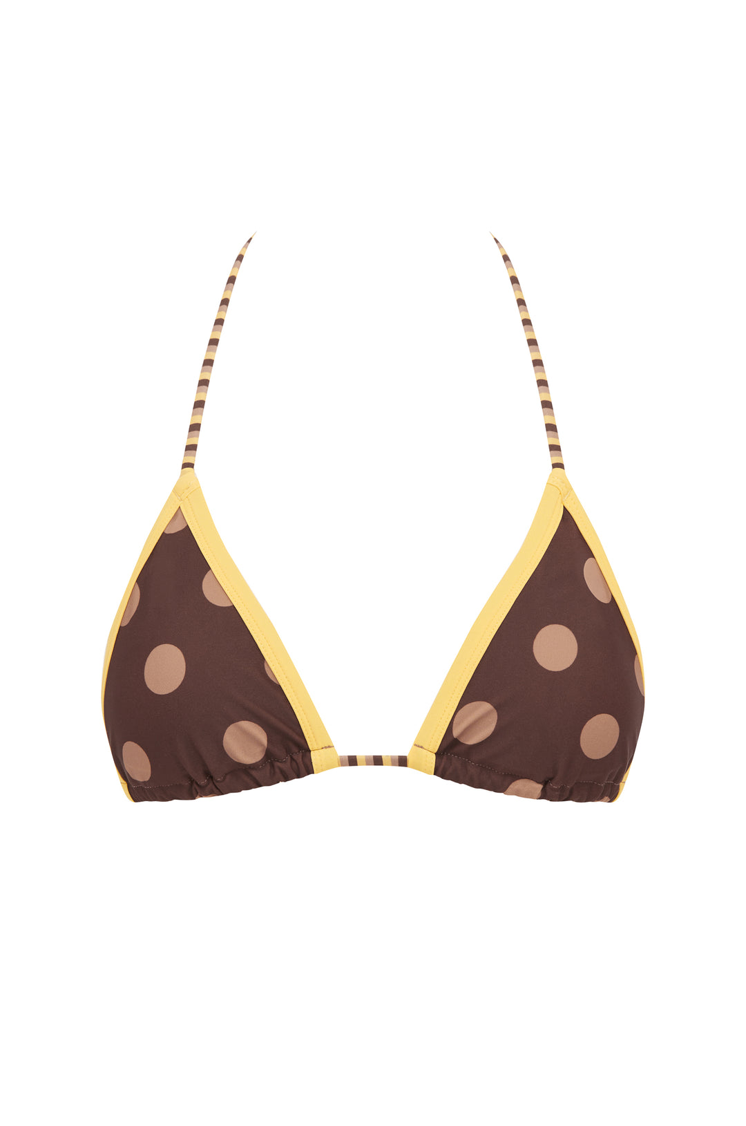 Juni Bikini Top | Amber Big Dot alternate product view