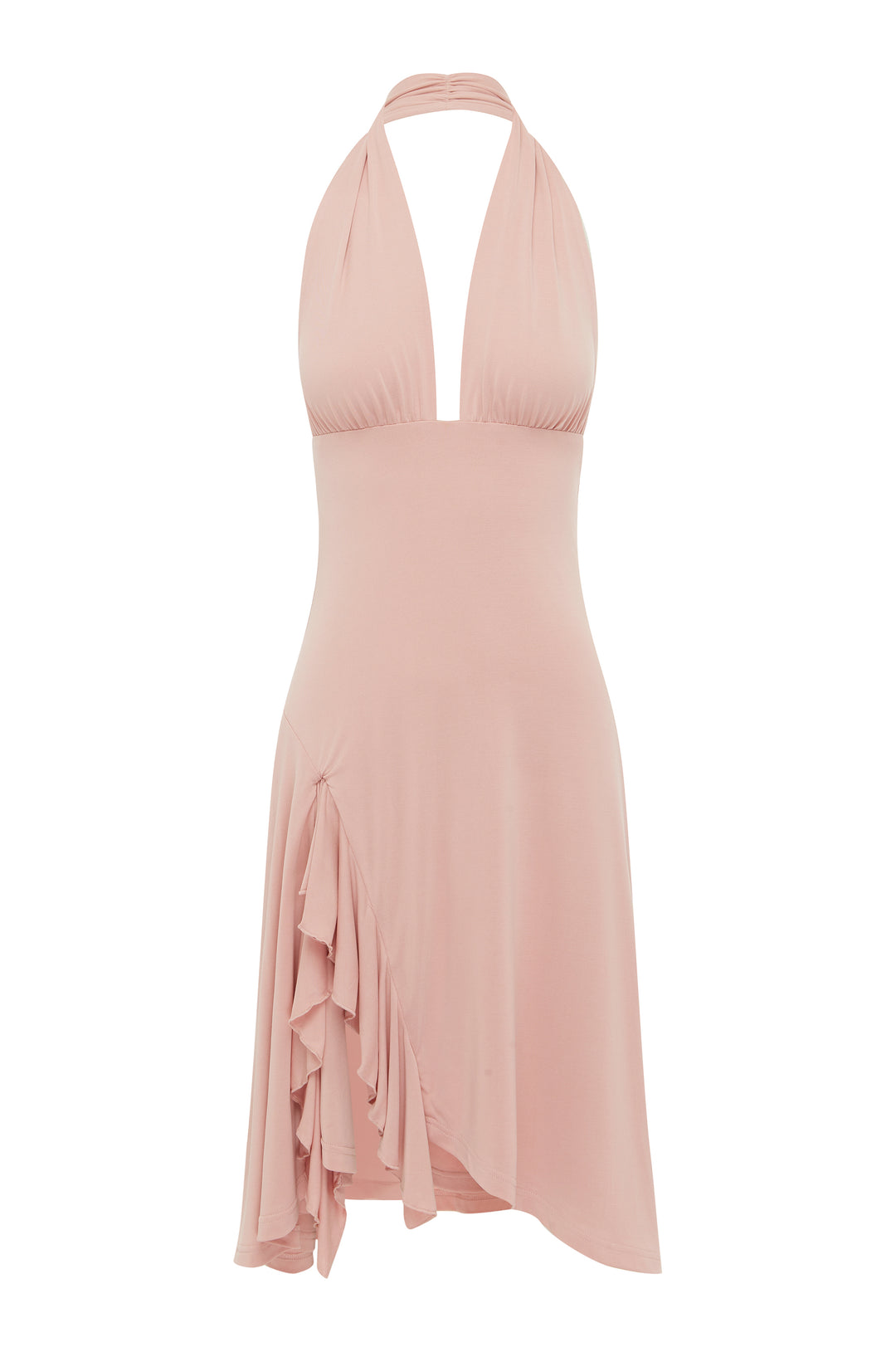 pink jean dress Kesha Dress