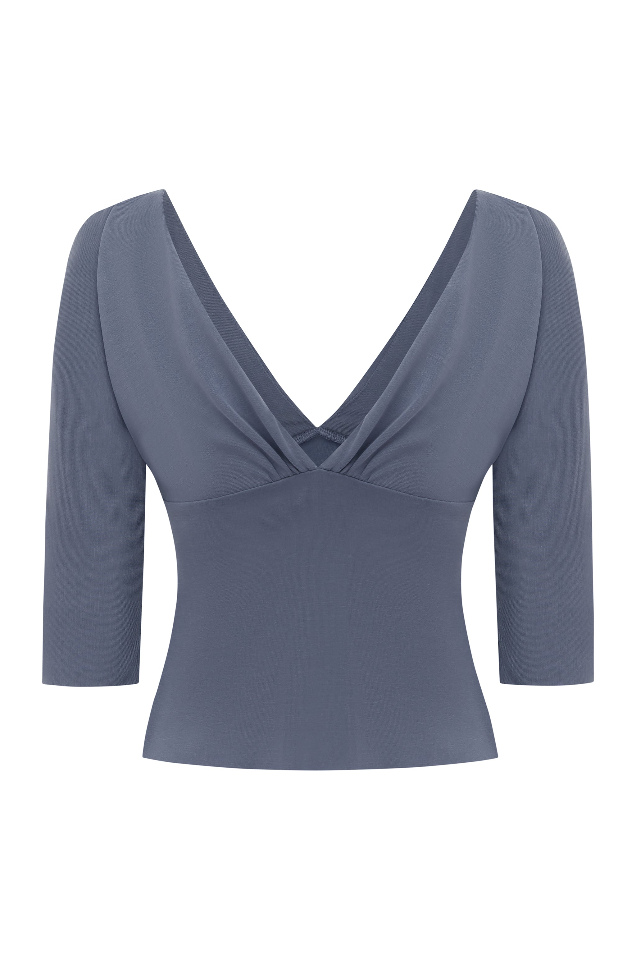 Lana Top | Slate Blue – With Jéan