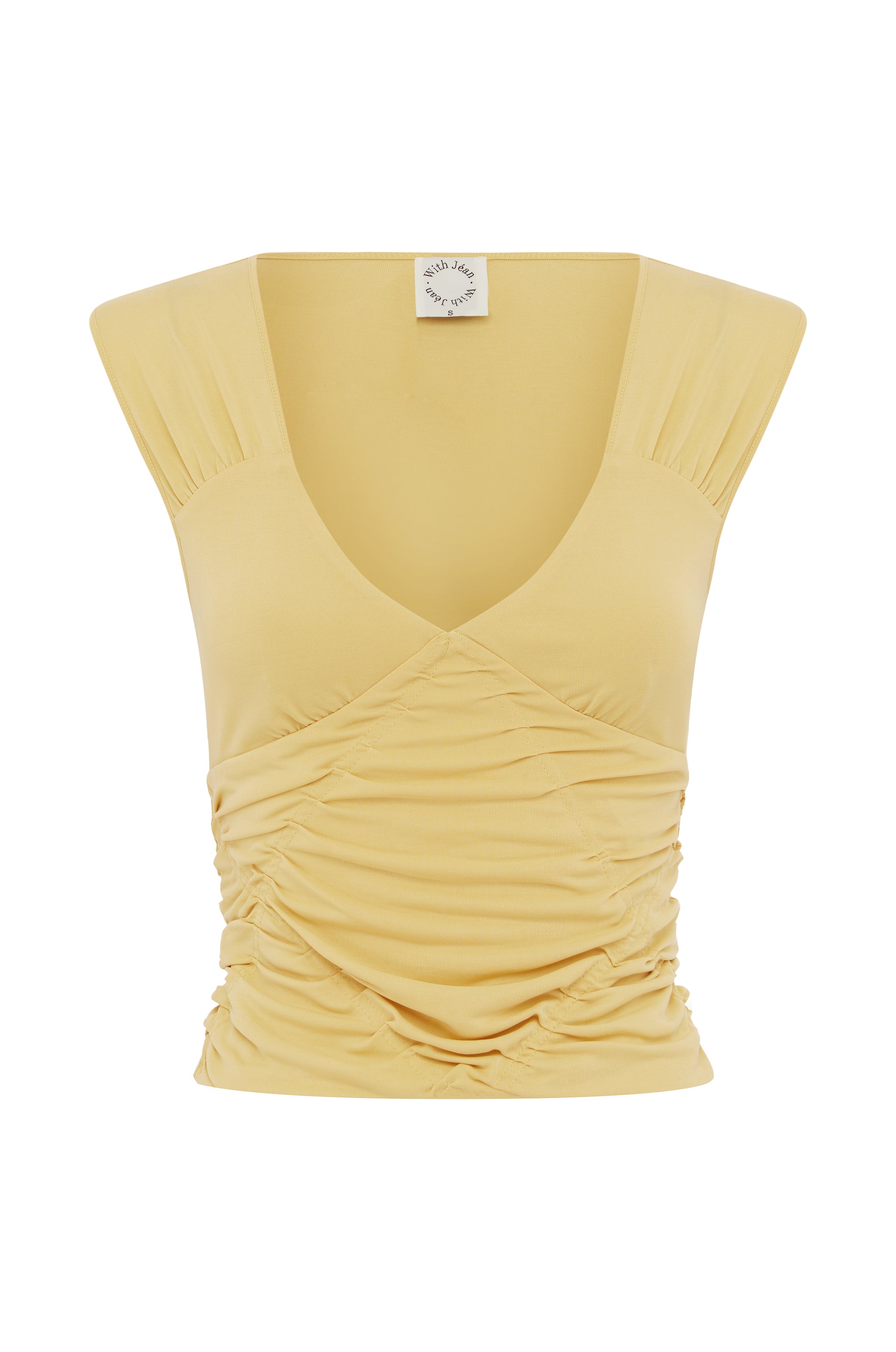 Lila Top | Yellow