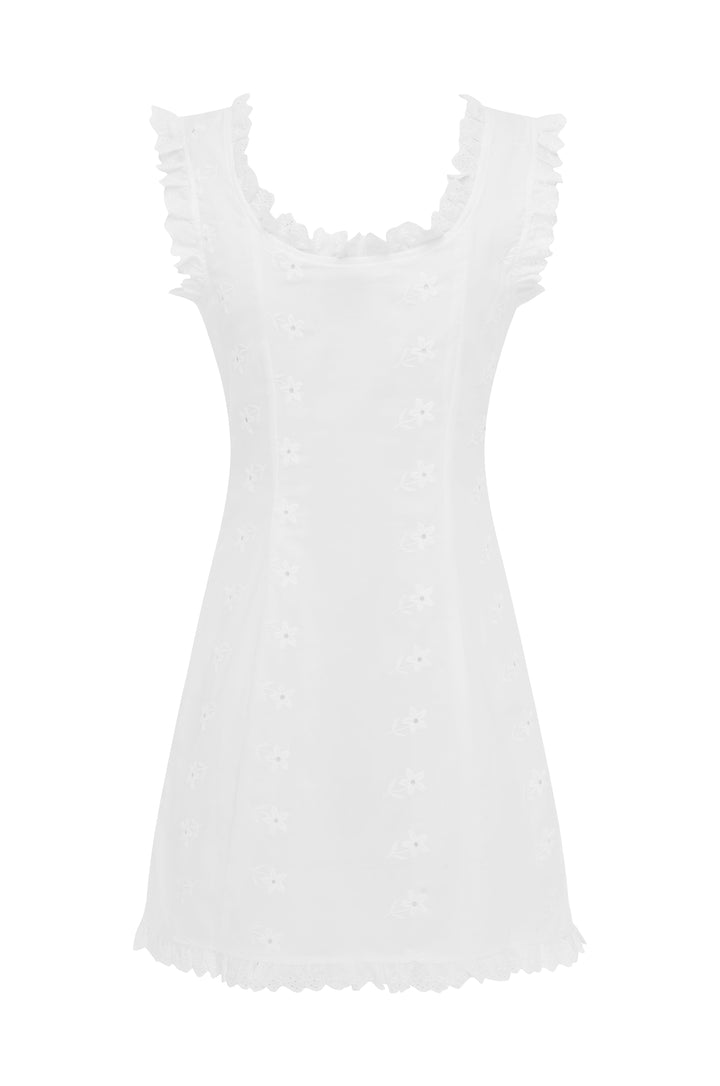 Lili dress white