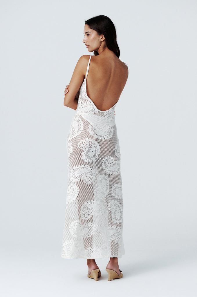 Liv Dress | White Lace