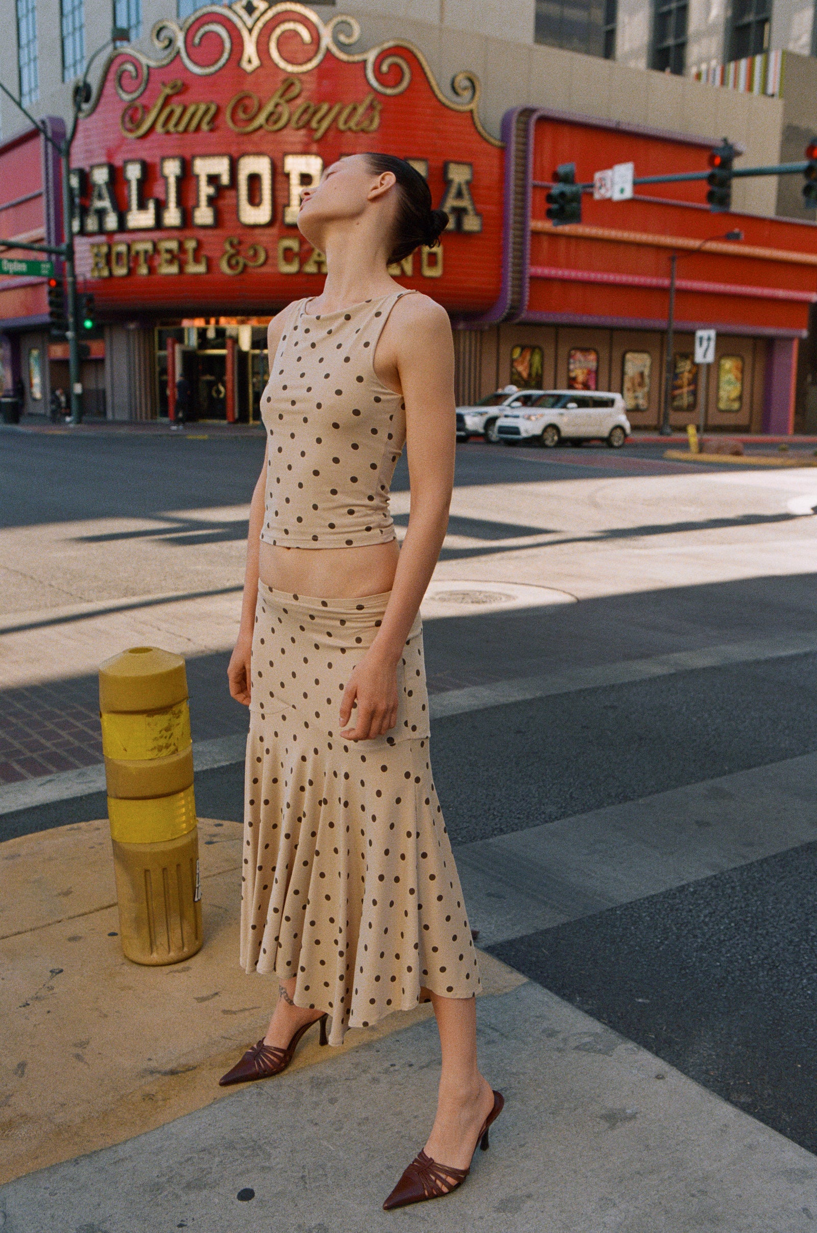 maeve polka dot dress