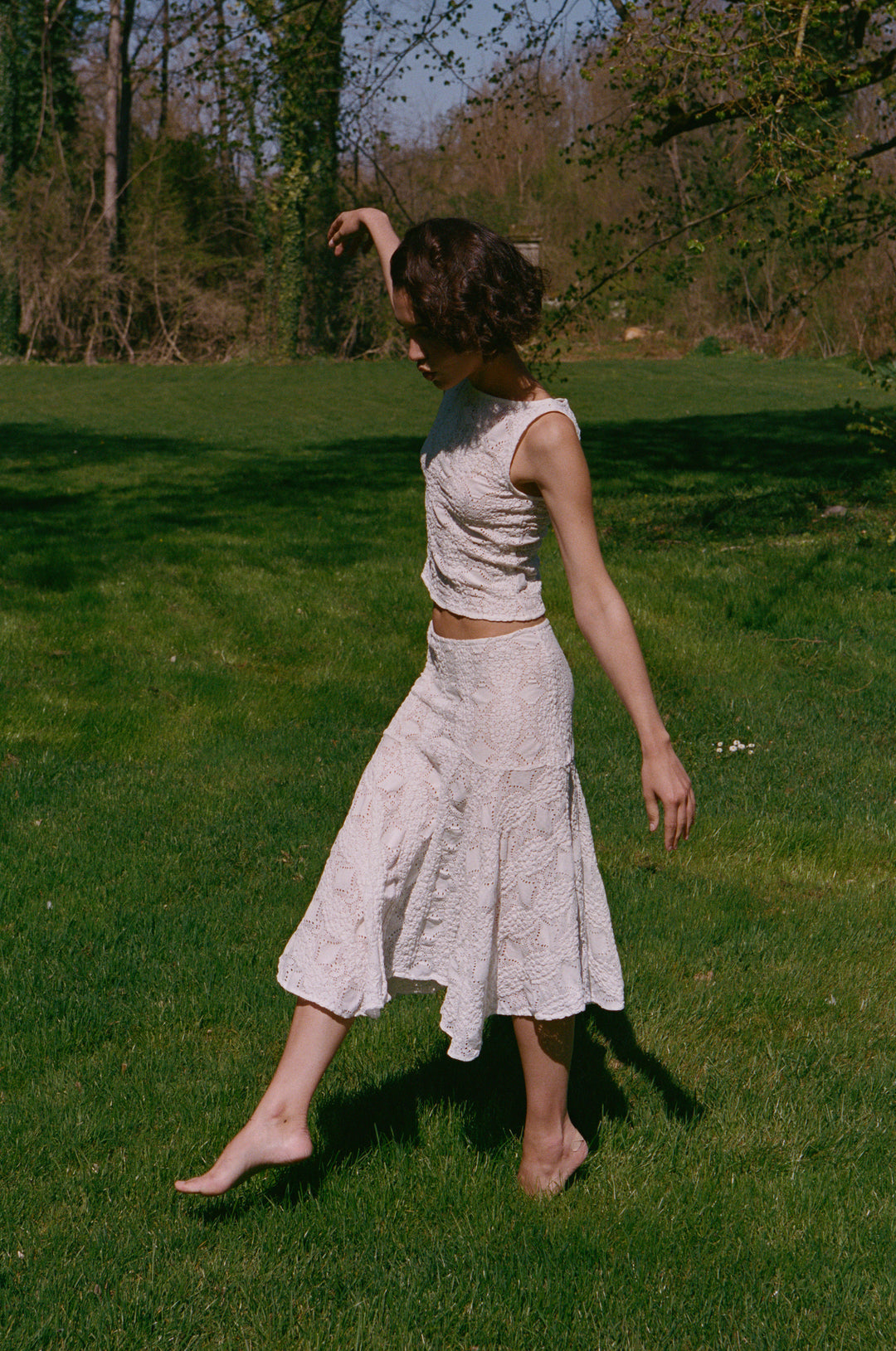 Maeve Midi Skirt | White With Jan Maeve Midi Skirt | White With Jan
