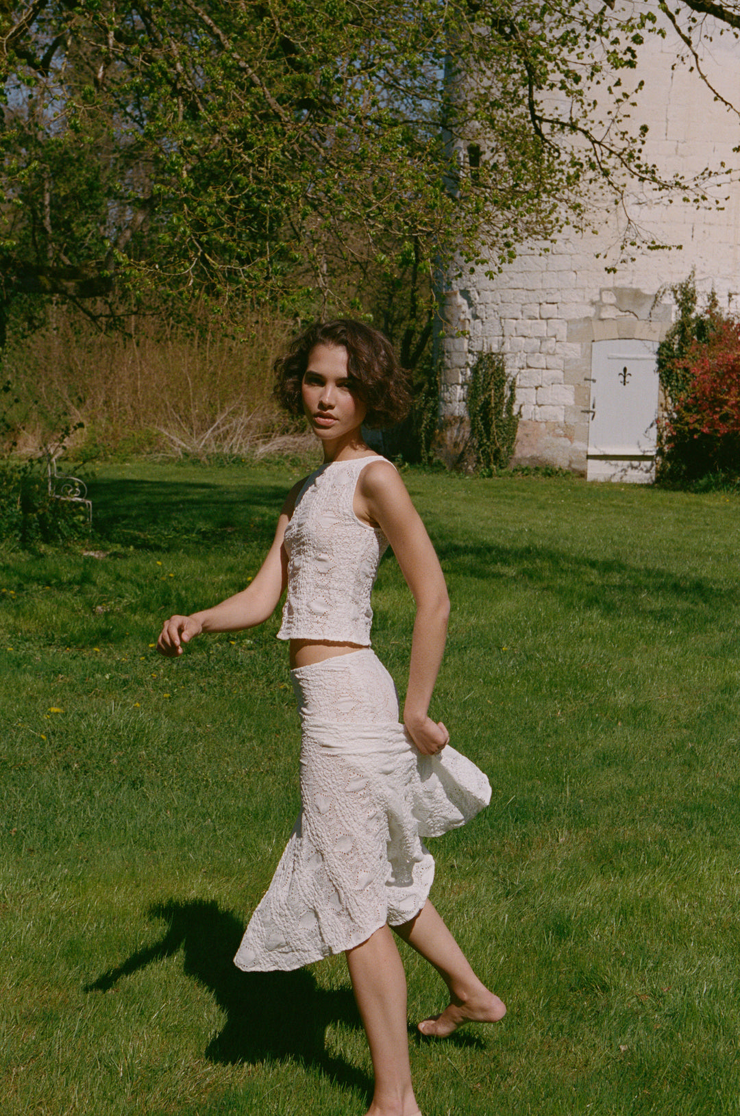 Maeve Midi Skirt | White With Jan Maeve Midi Skirt | White With Jan