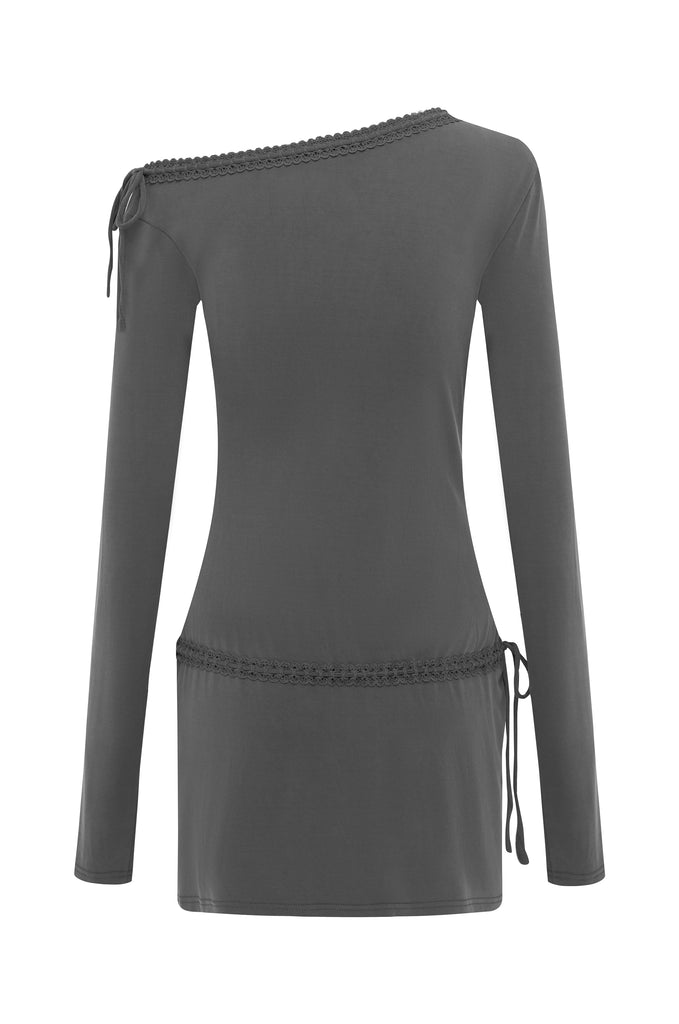 Marga Dress | Charcoal