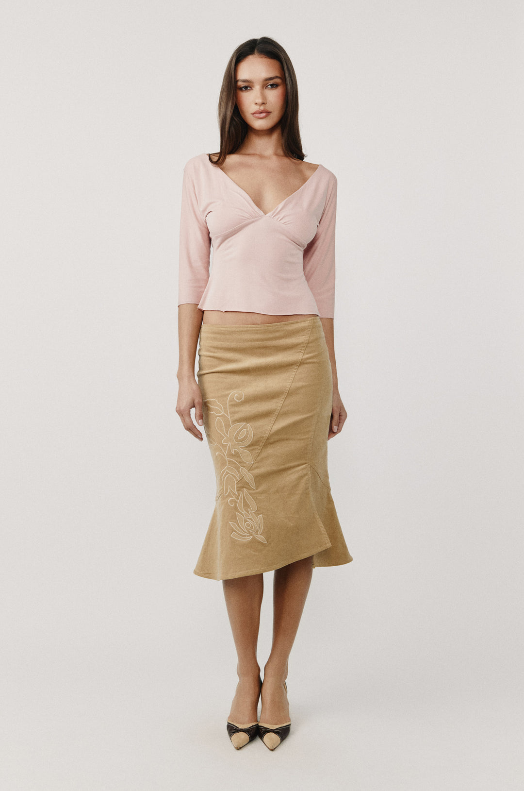 Naomi Skirt | Tan