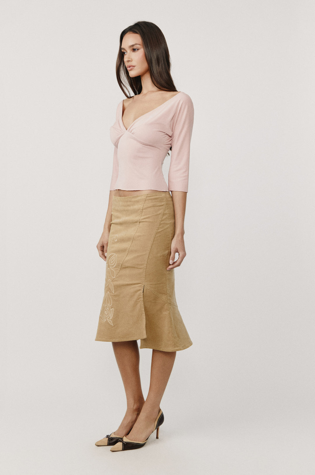 Naomi Skirt | Tan