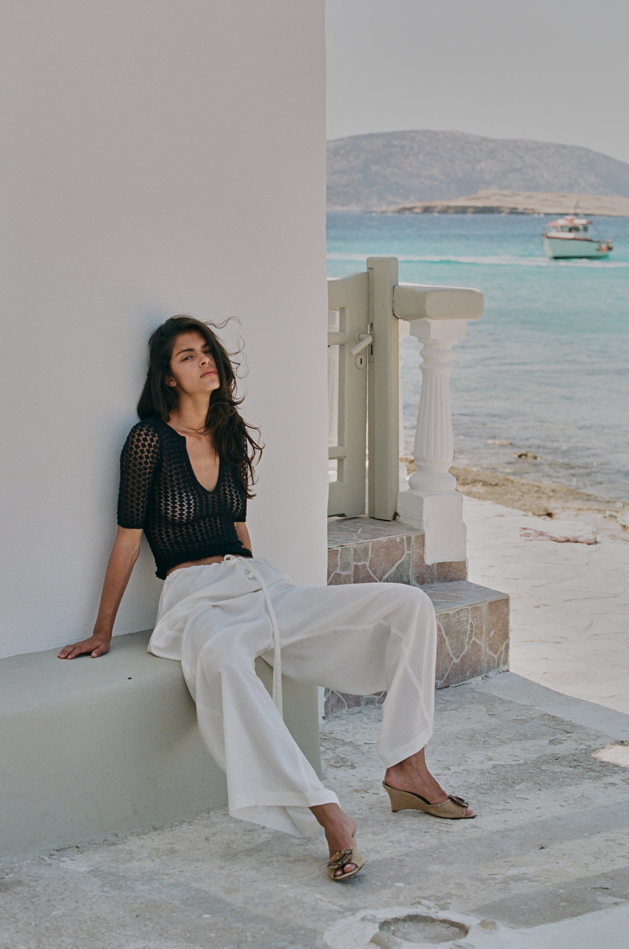 Norah Pants | White – With Jéan