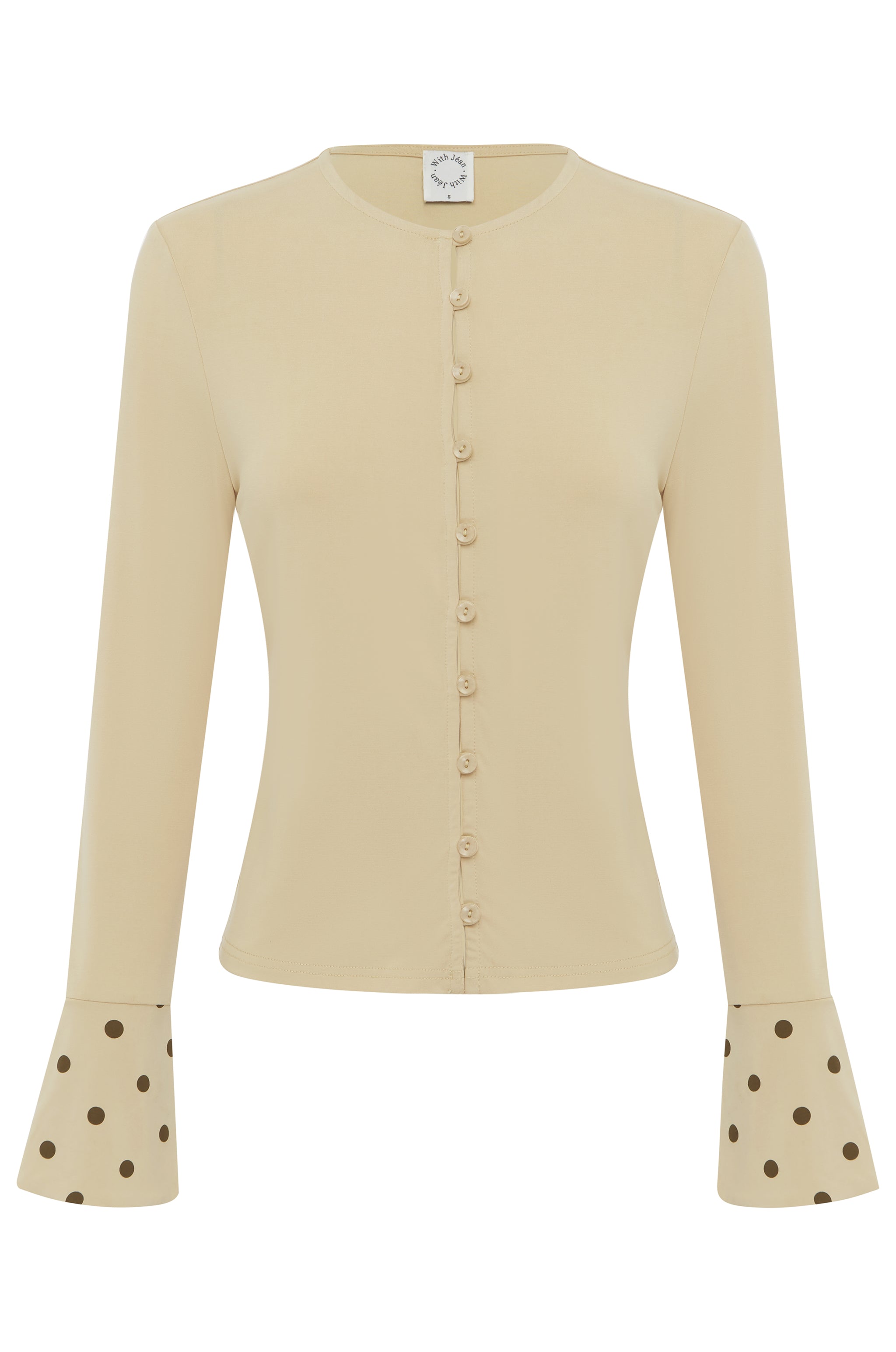 Pippa Top | Beige – With Jéan