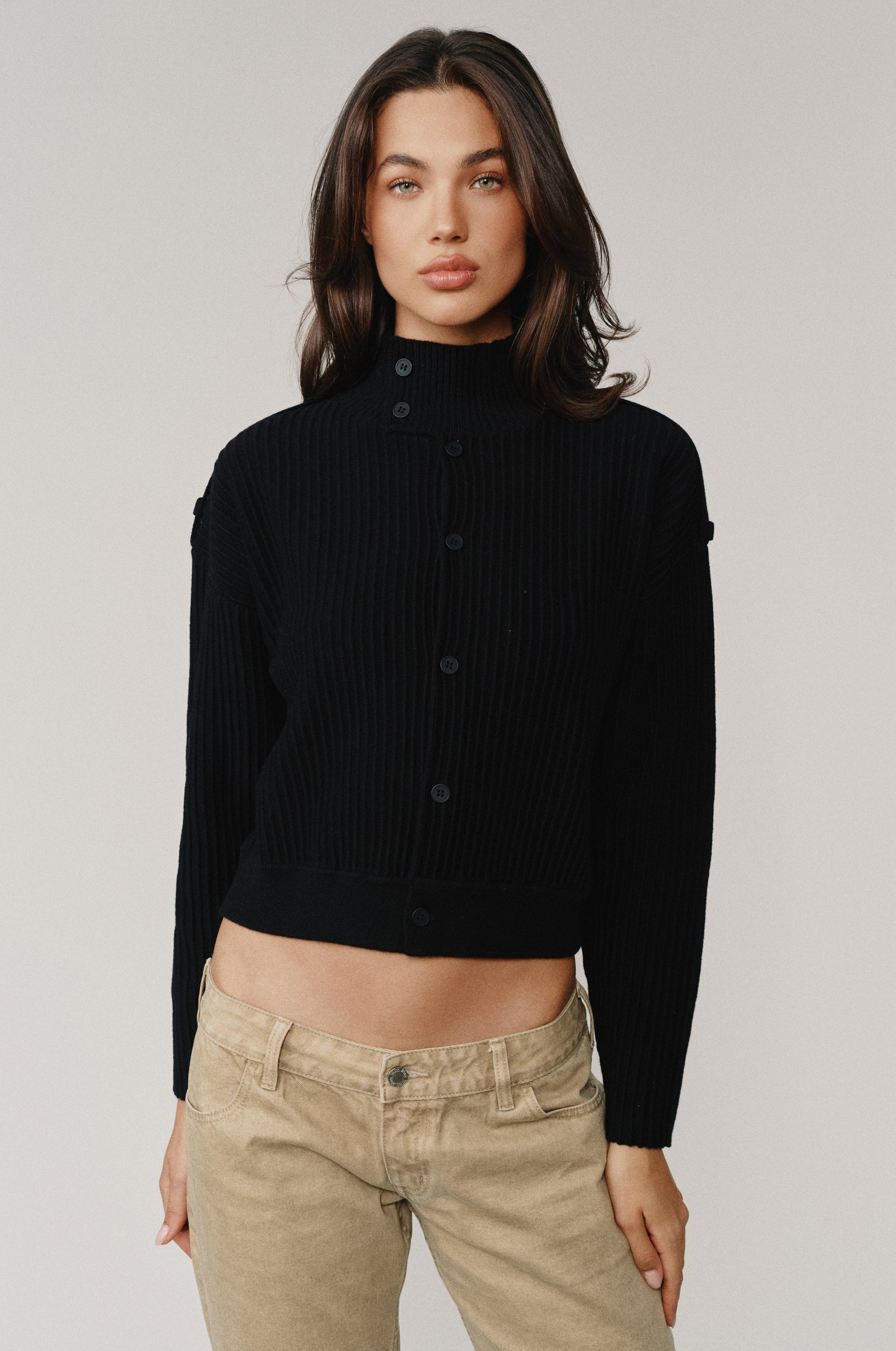 Pressley Sweater | Black – With Jéan