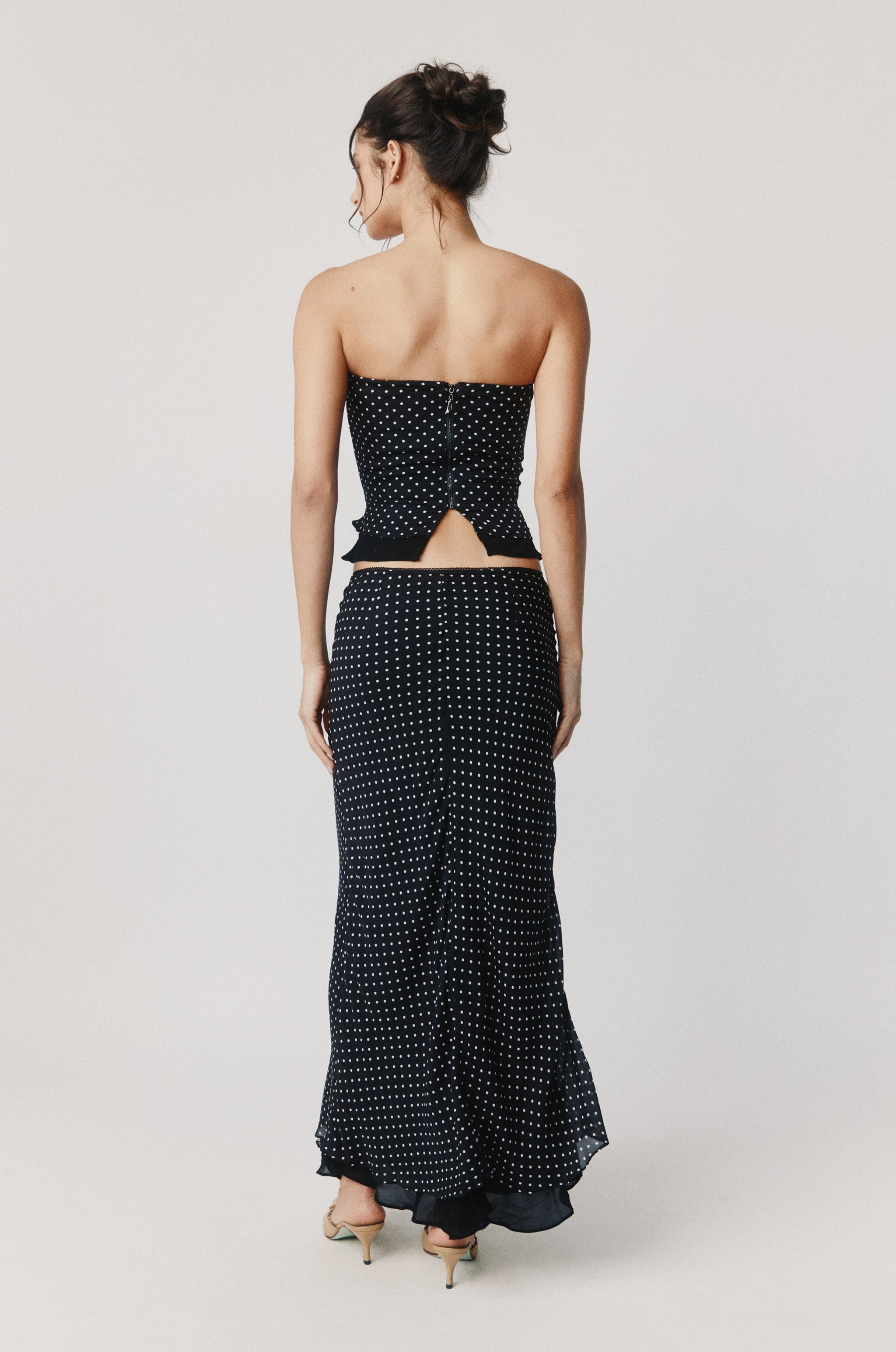 Priya Midi Skirt | Polka Dot – With Jéan Priya Midi Skirt | Polka Dot – With Jéan