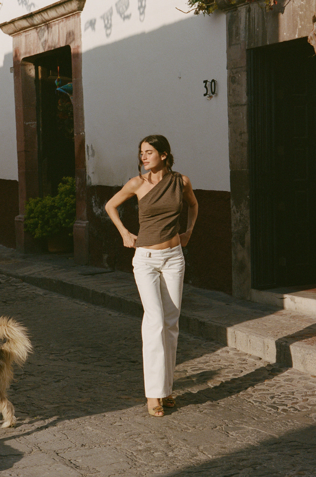 With Jéan Sadie Jeans | White