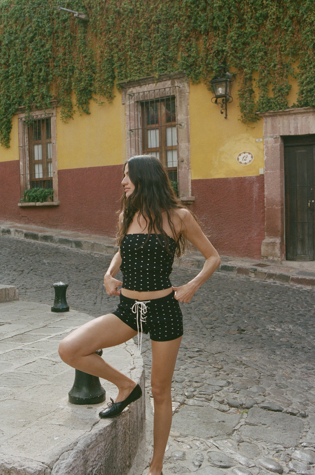 Selma Top | Polka Dot