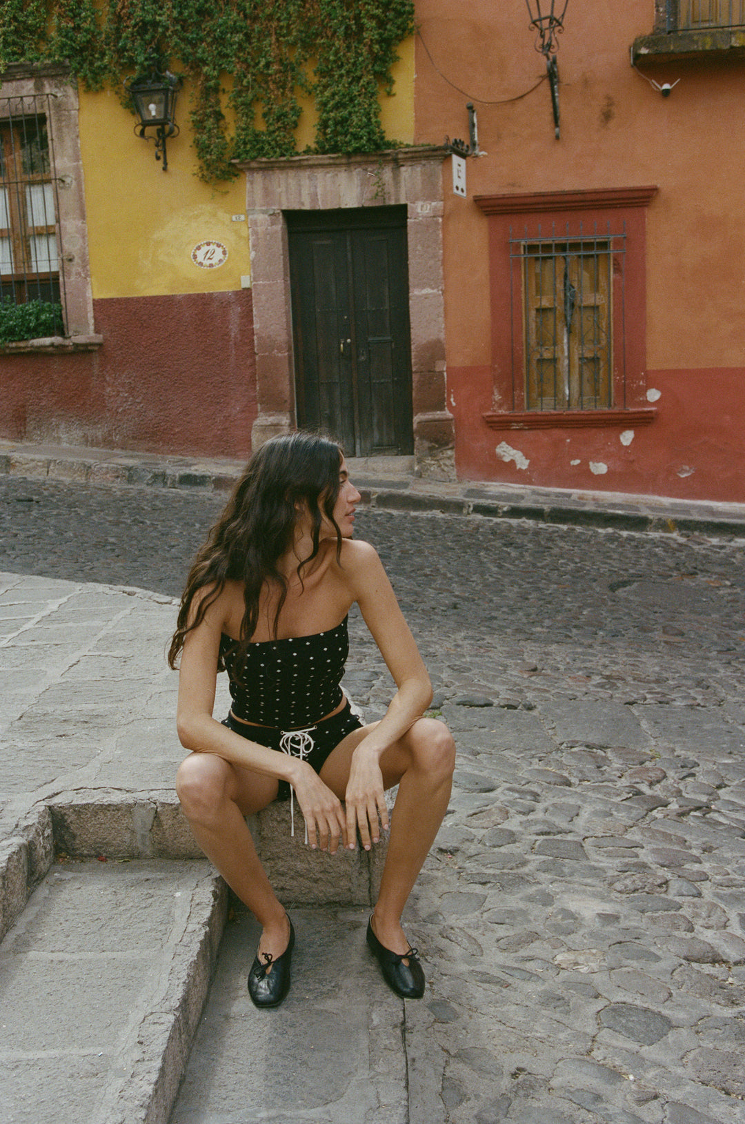 Selma Top | Polka Dot