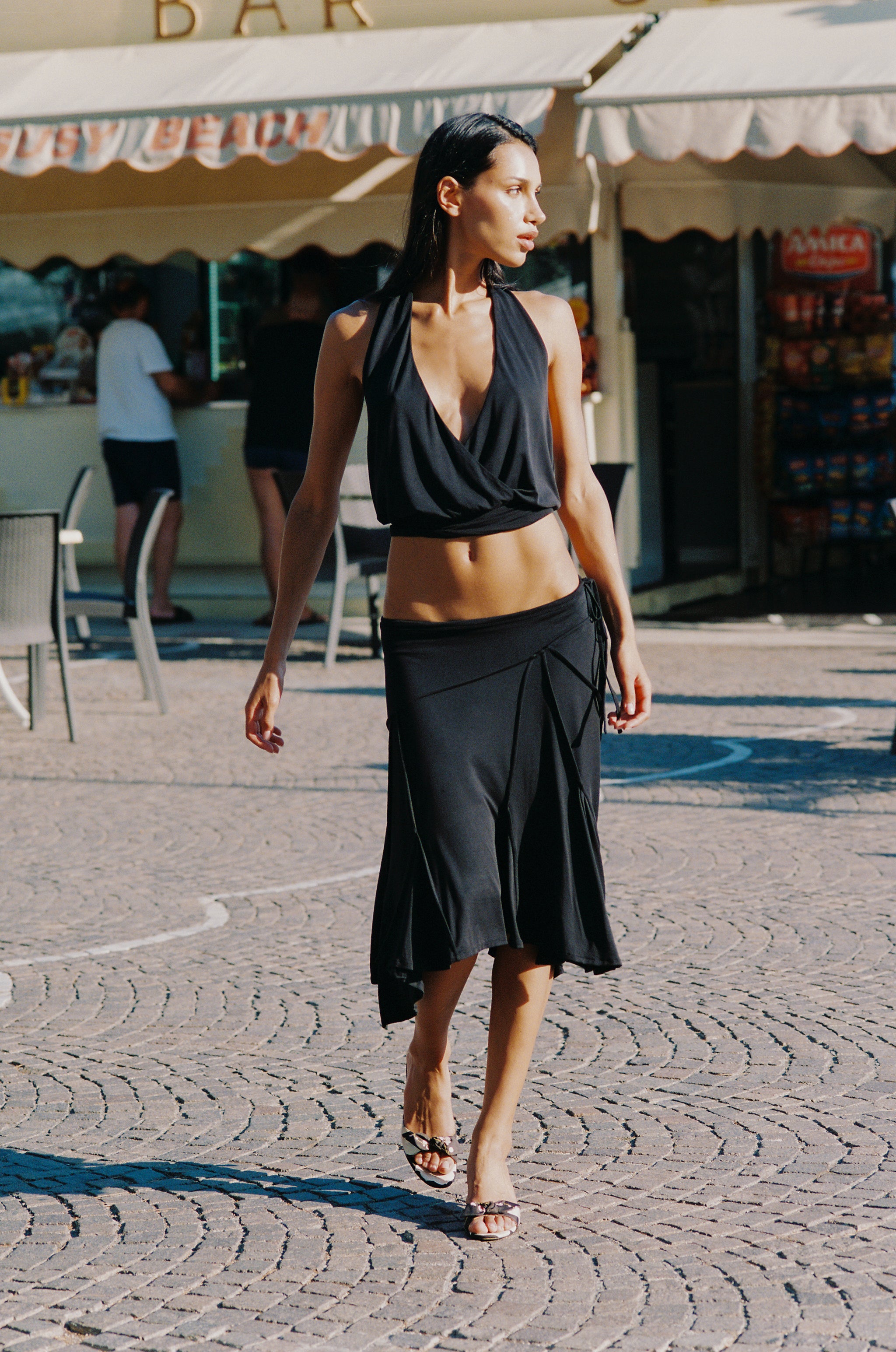 Sharni Skirt | Black – With Jéan