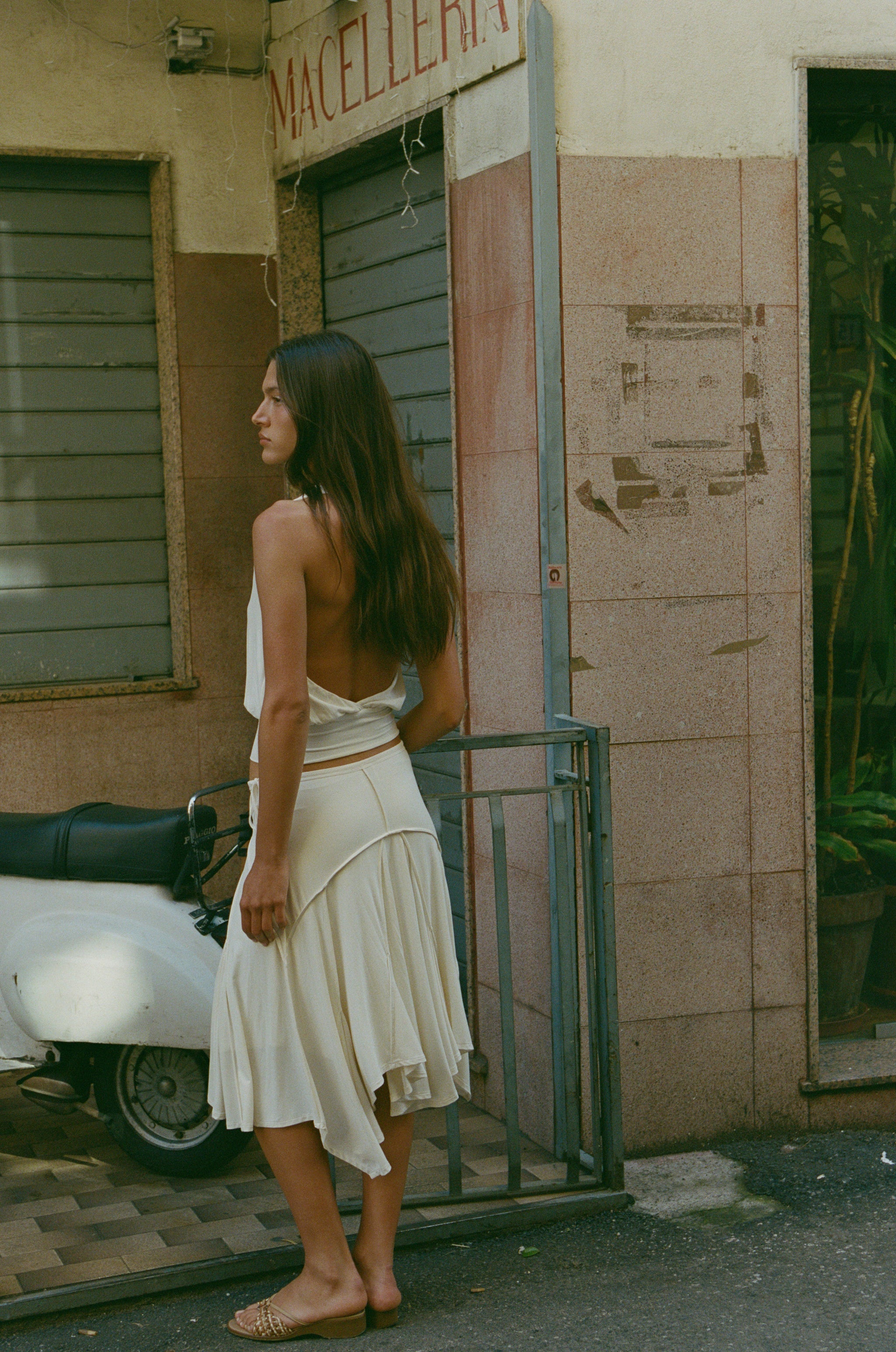 Sharni Skirt | Off White – With Jéan