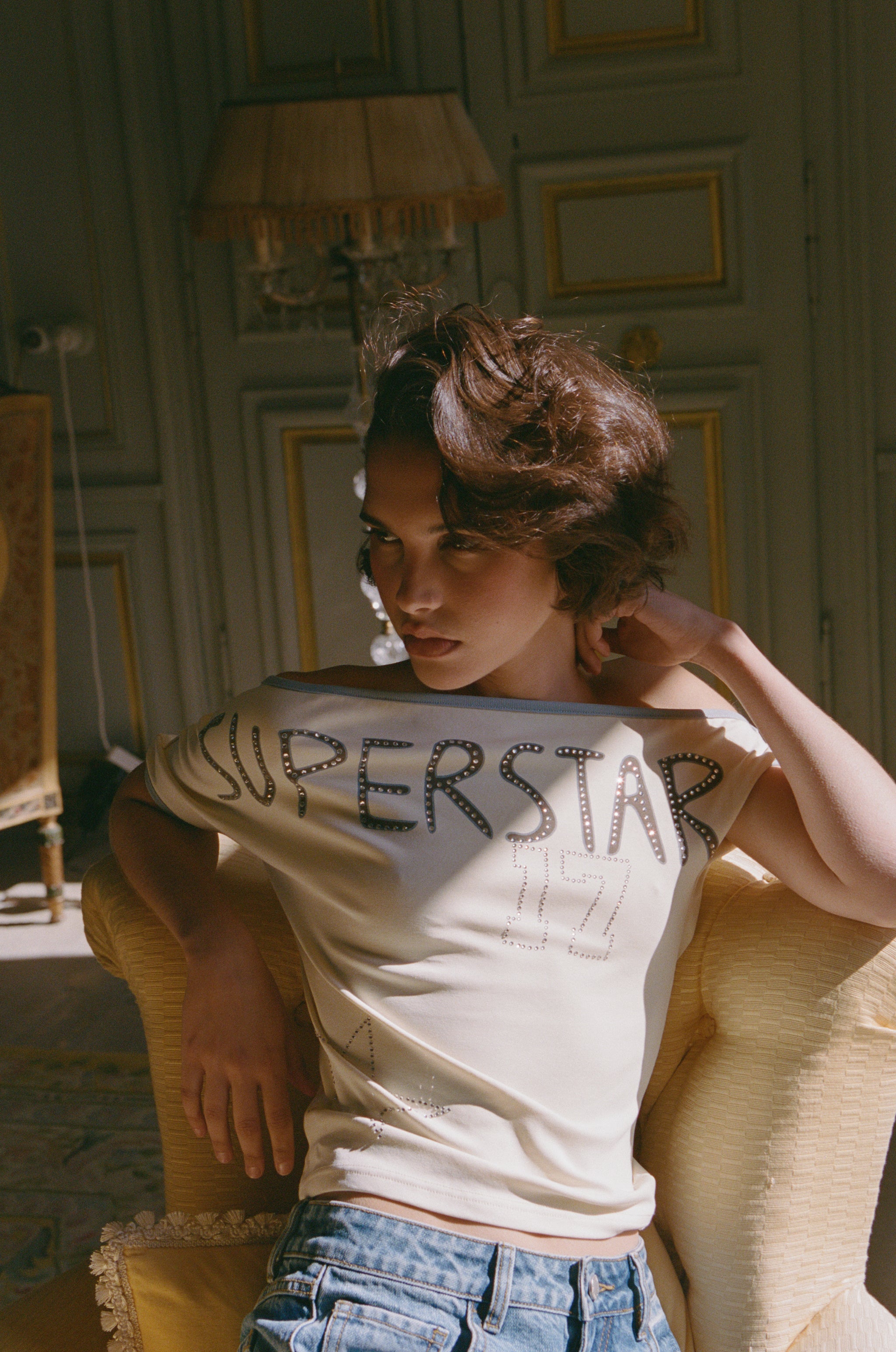 Superstar Seven Tee | Yellow – With Jéan