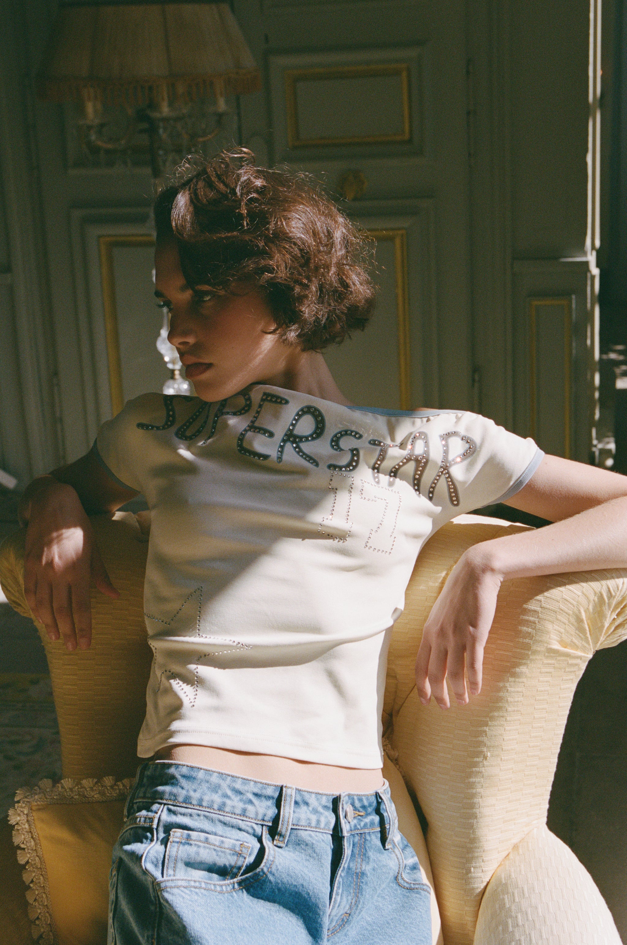 Superstar Seven Tee | Yellow – With Jéan
