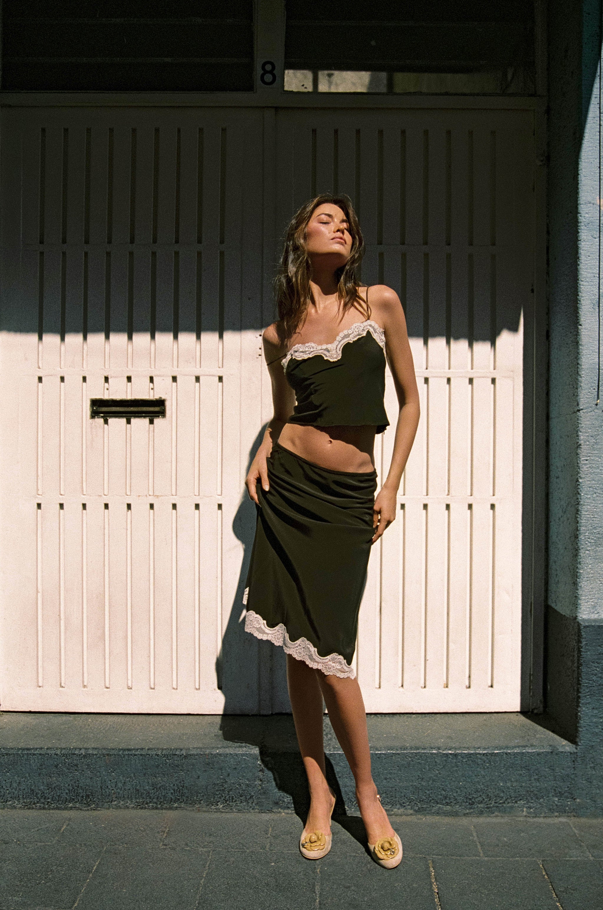 Tilly Skirt | Chocolate – With Jéan