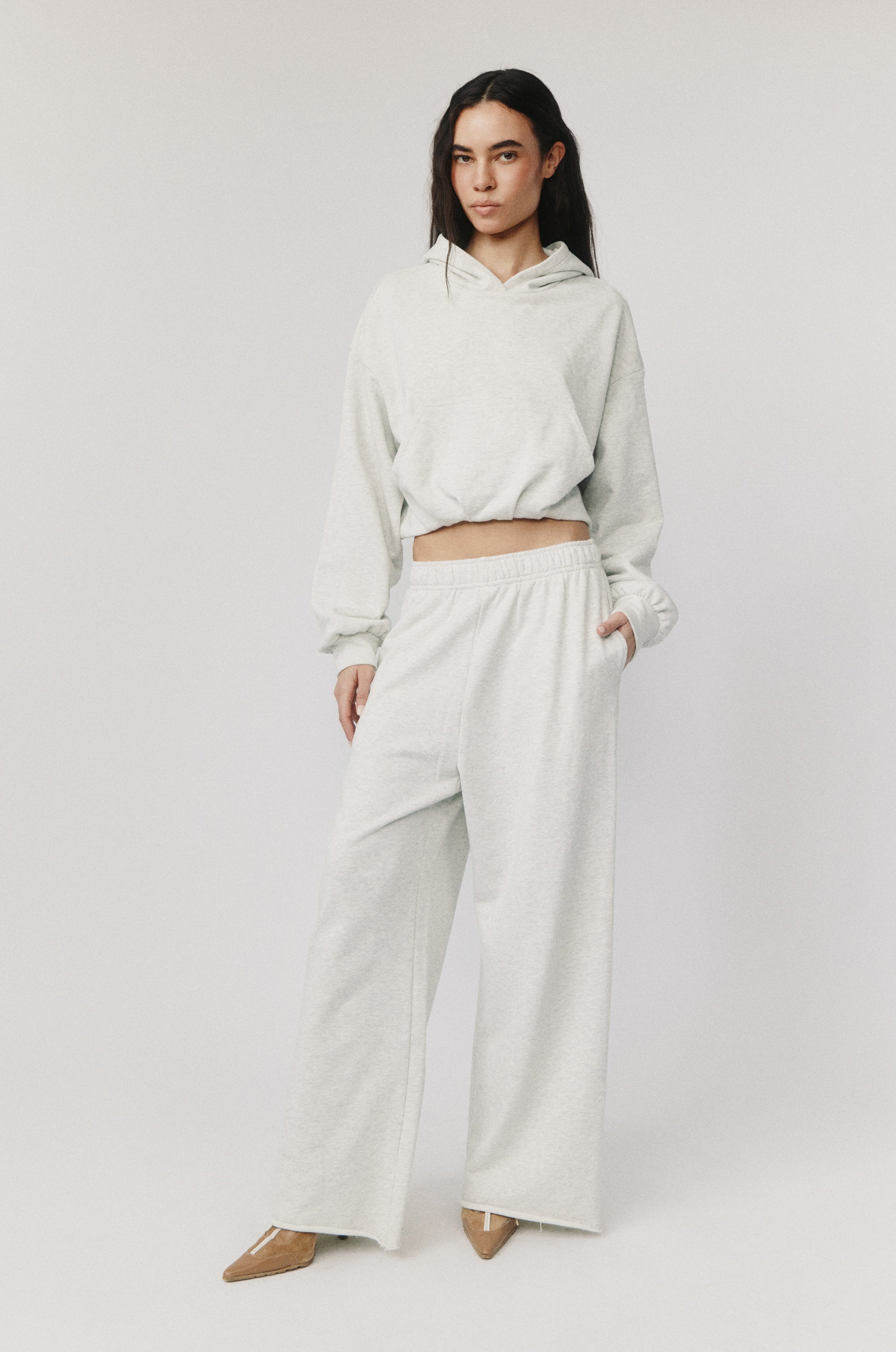 Theory 24SS EASY TRACK PANT XXS 美品　アイボリー Tommy Track Pant | Grey – With Jéan