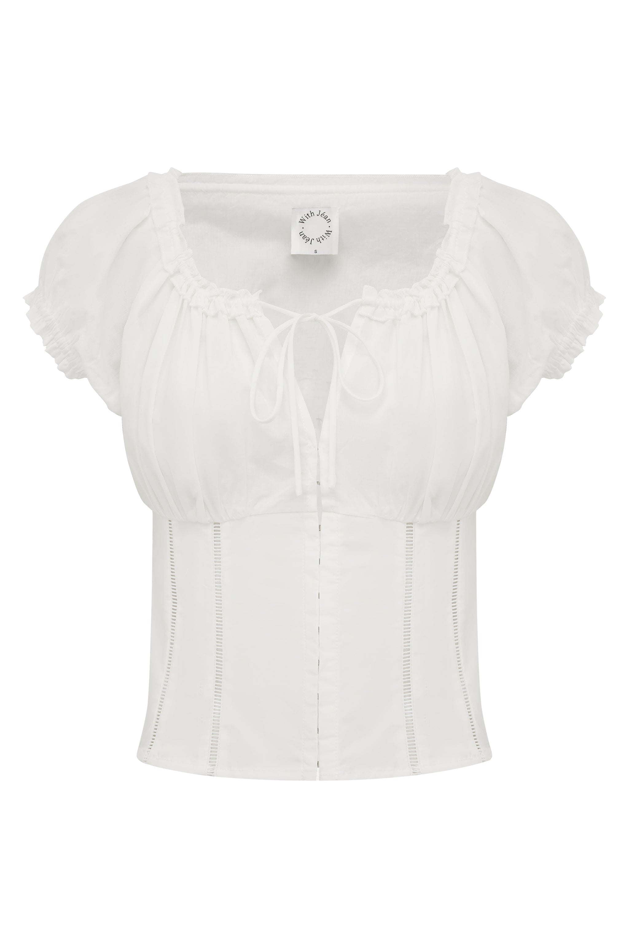 Victoria Top | White – With Jéan