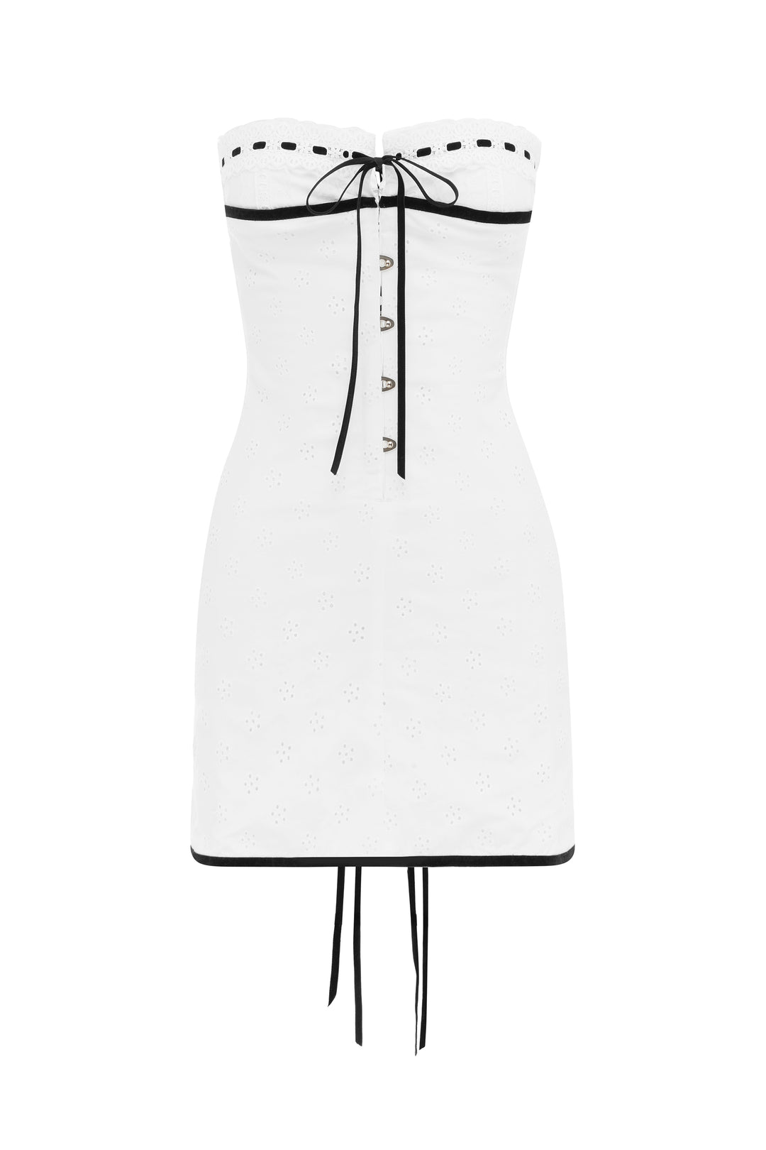 With Jean | Sabrin Dress | White Embroidery M With Jean | Sabrin Dress | White Embroidery M