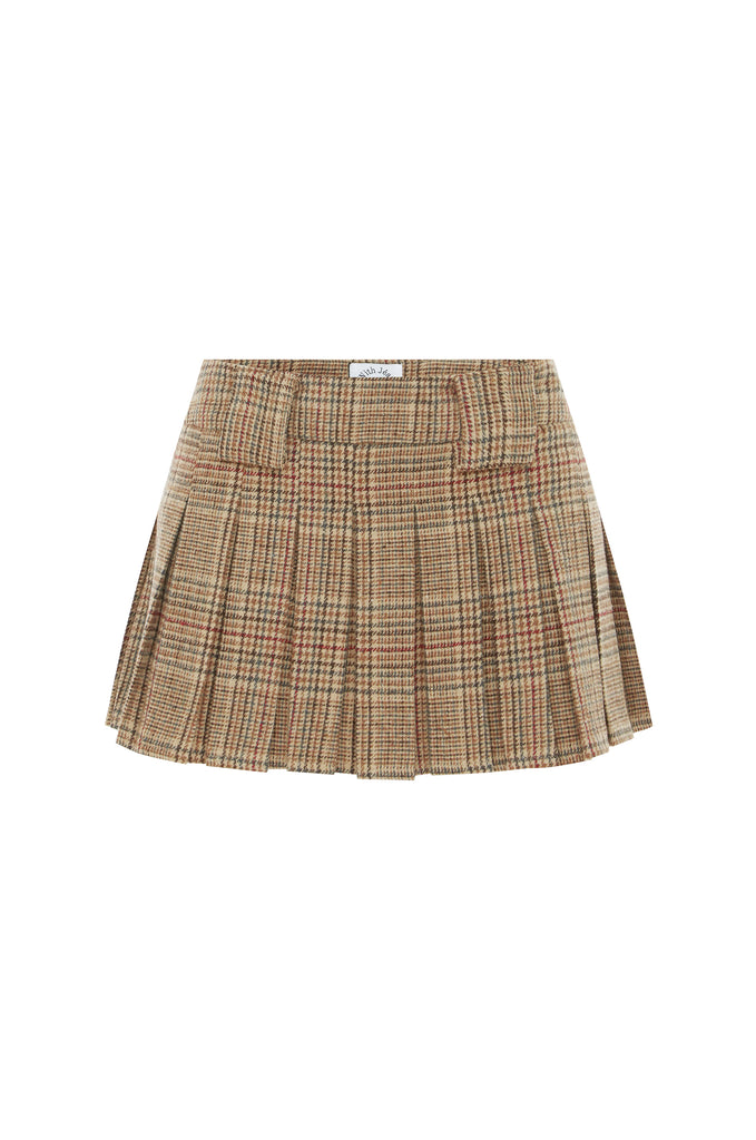 Hudson Mini Skirt | Check