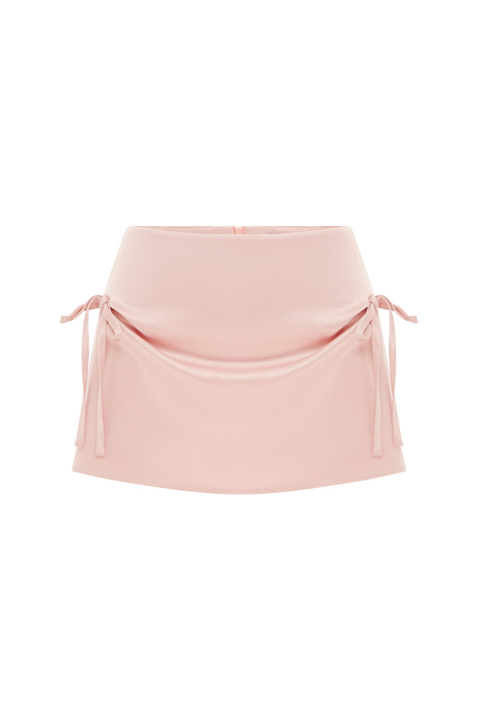 Serena Mini Skirt | Baby Pink – With Jéan