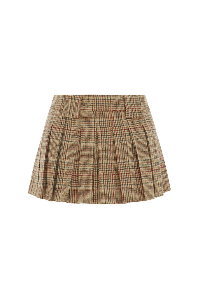 Hudson Mini Skirt | Check