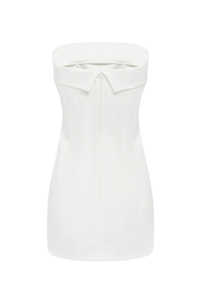 Chloe Corset Dress | White